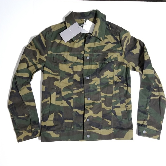 Zara Man Denim Camo Jacket - Picture 3 of 7